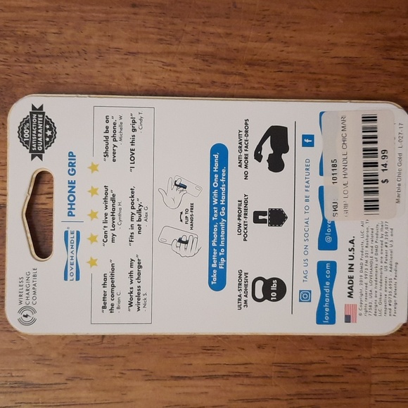 Love Handle Phone Grip Sets NWT - Picture 4 of 5